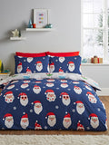 Catherine Lansfield Red Christmas Santa Spectacular Duvet Cover Set - British product