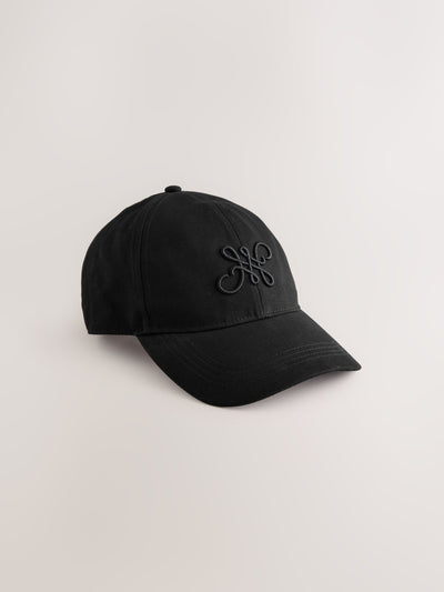 Next Black High Build Embroidery Cap- Buy online at McGrocer