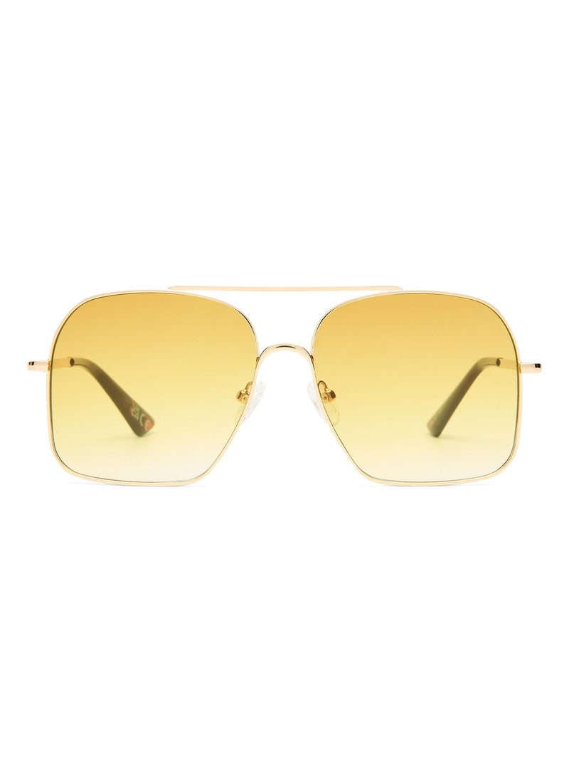 Le Specs Gold Civelle sunglasses, UK version