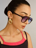 Le Specs Tragic Magic sunglasses dark brown - British product