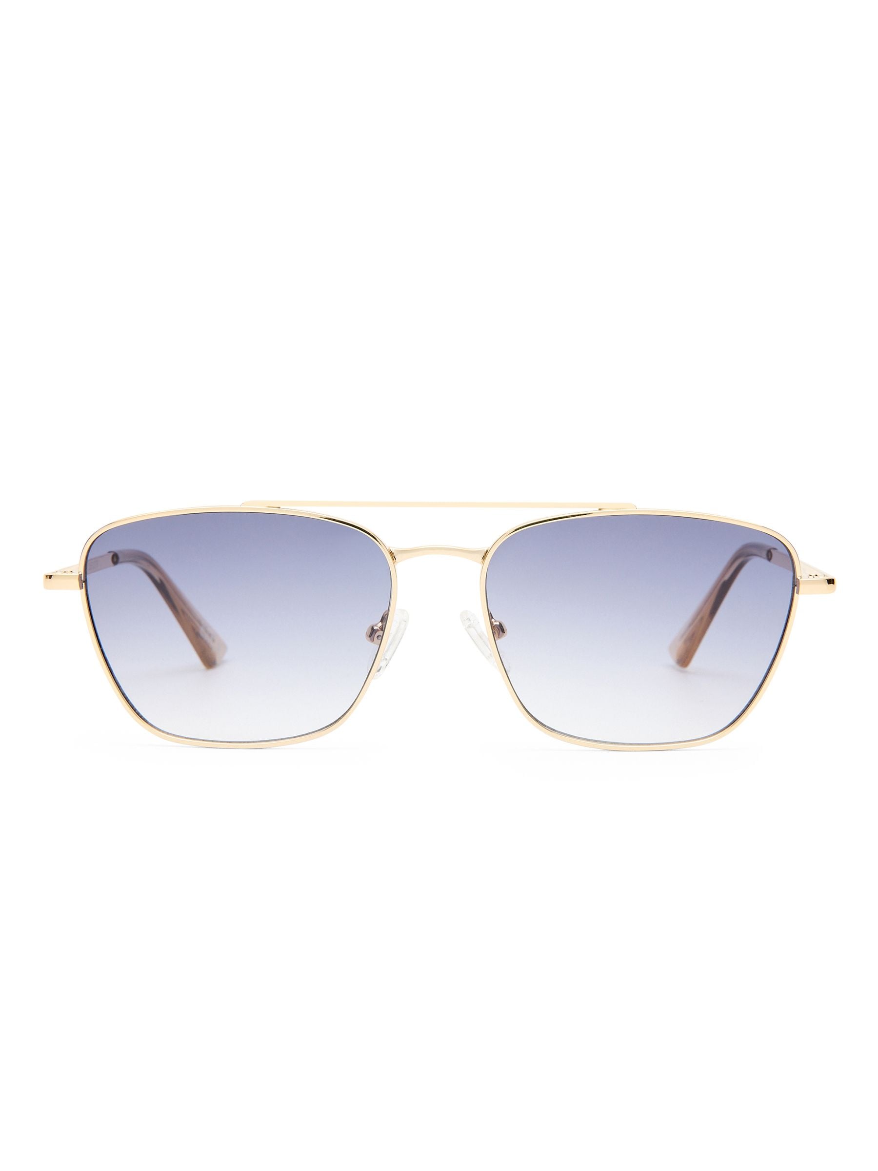Le Specs Gold Diametric II sunglasses, imported from the UK