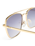 Le Specs Gold Diametric II sunglasses, imported from the UK
