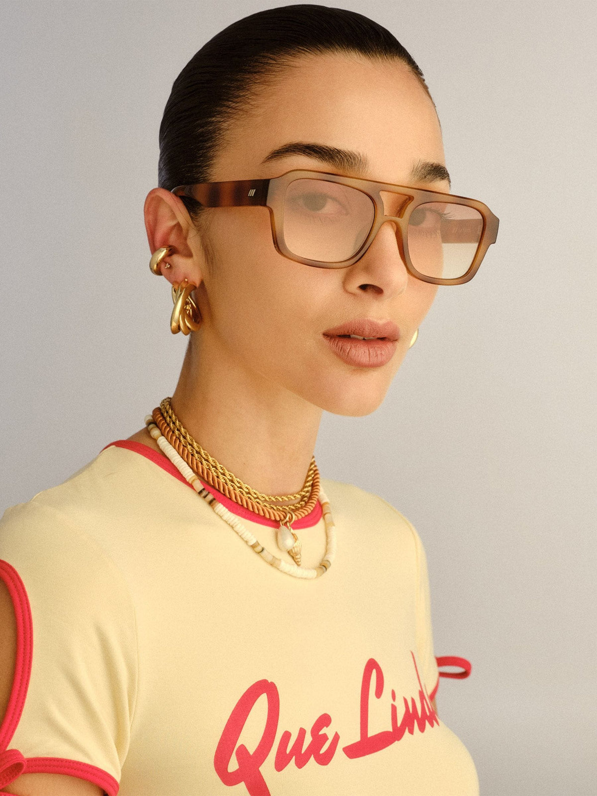 Le Specs sunglasses Brown Subzero (British brand)