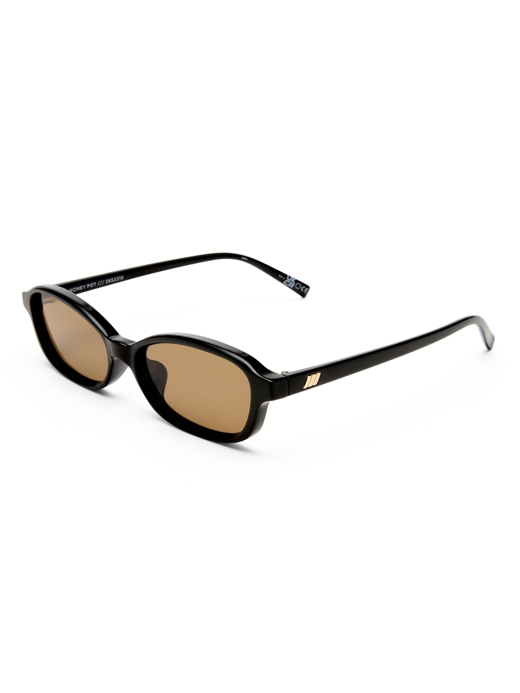 Le Specs Black Honey Pot sunglasses (British brand)