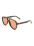 Le Specs Tragic Magic green aviator sunglasses (British brand)