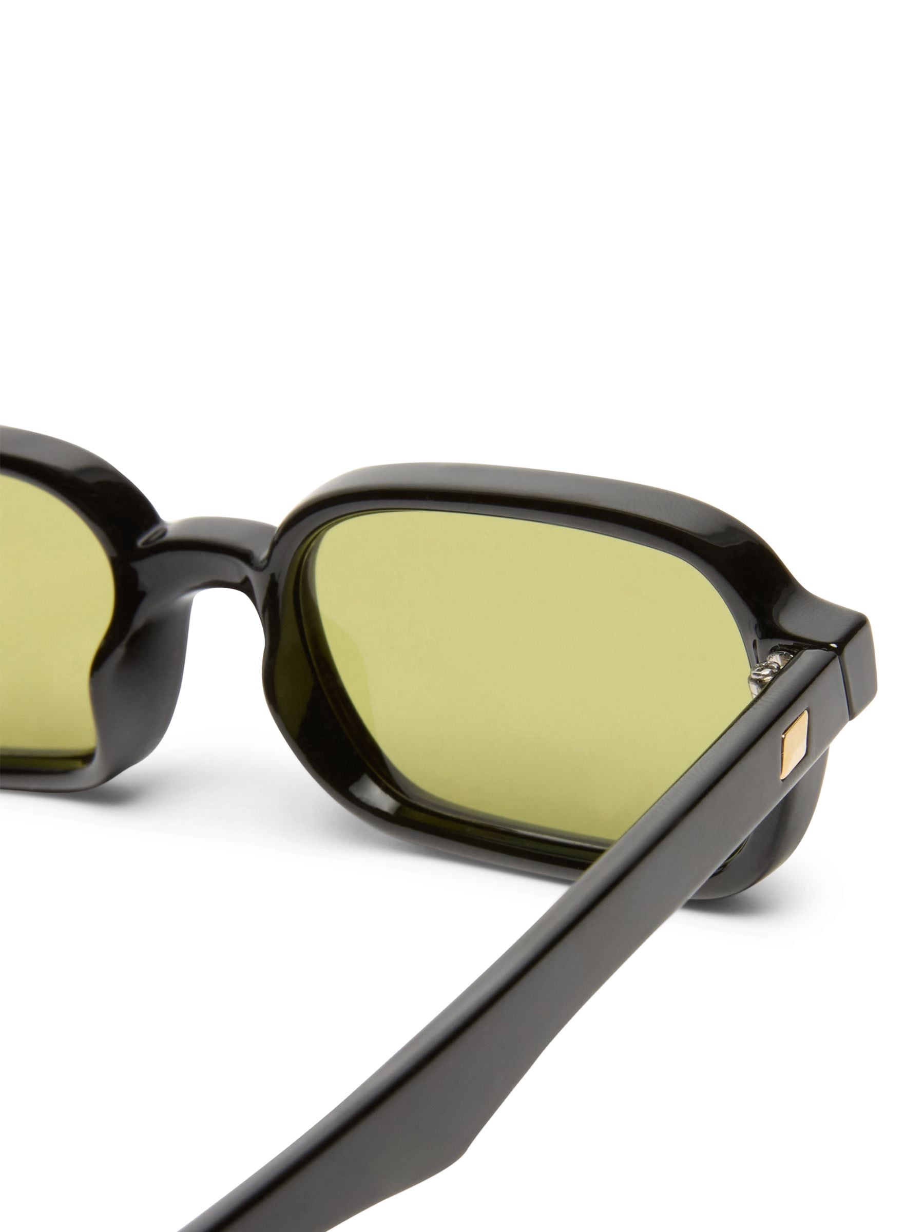 Le Specs Pilferer sunglasses narrow frame olive lenses - British product