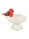 Something Different robin bird bath trinket dish, UK version