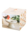 Something Different robin bird bath trinket dish, UK version