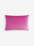 Bright cut velvet stripe cushion 40x59cm (British brand)