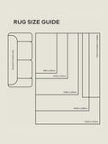 The Rug Edit Metallic Miro Mist rug with abstract pattern, UK version