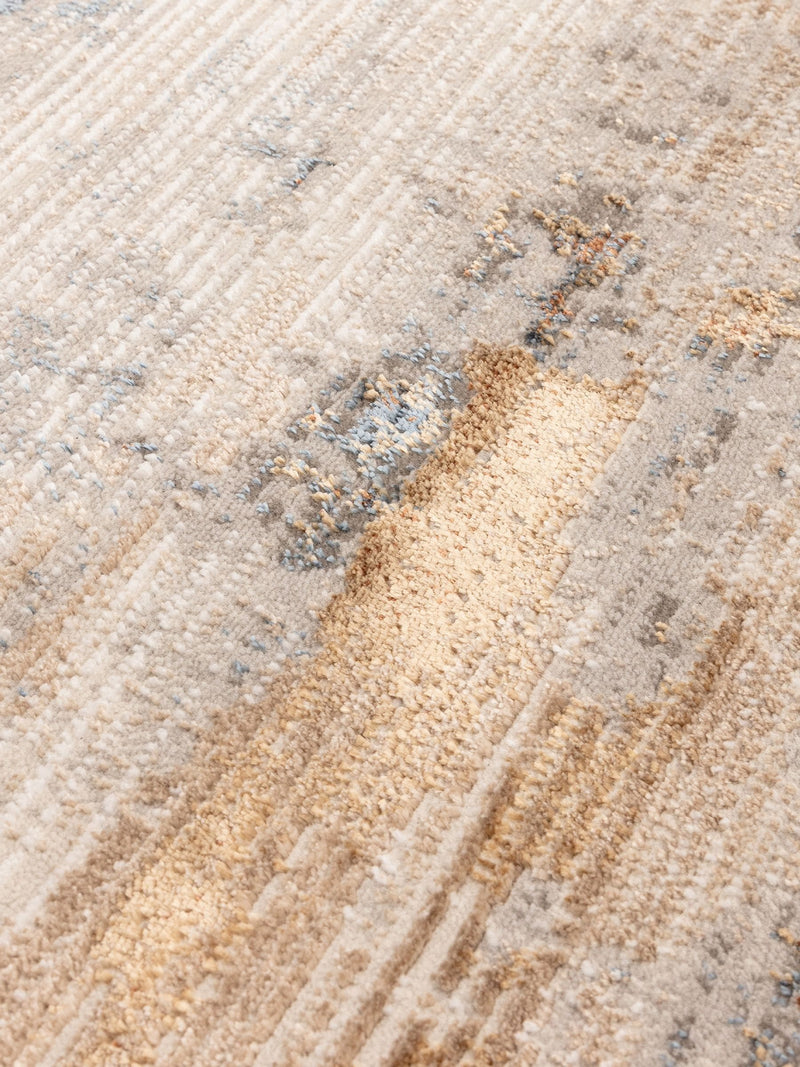 The Rug Edit Metallic Miro Mist rug with abstract pattern, UK version