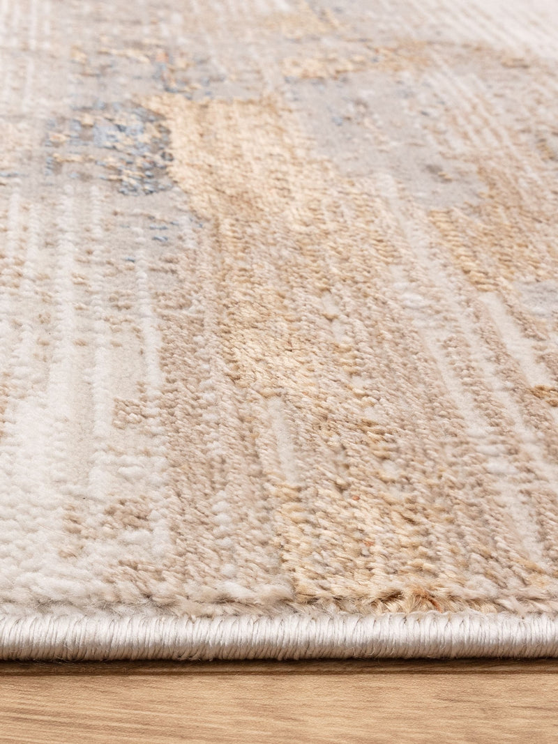 The Rug Edit Metallic Miro Mist rug with abstract pattern, UK version
