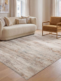 The Rug Edit Metallic Miro Mist rug with abstract pattern, UK version