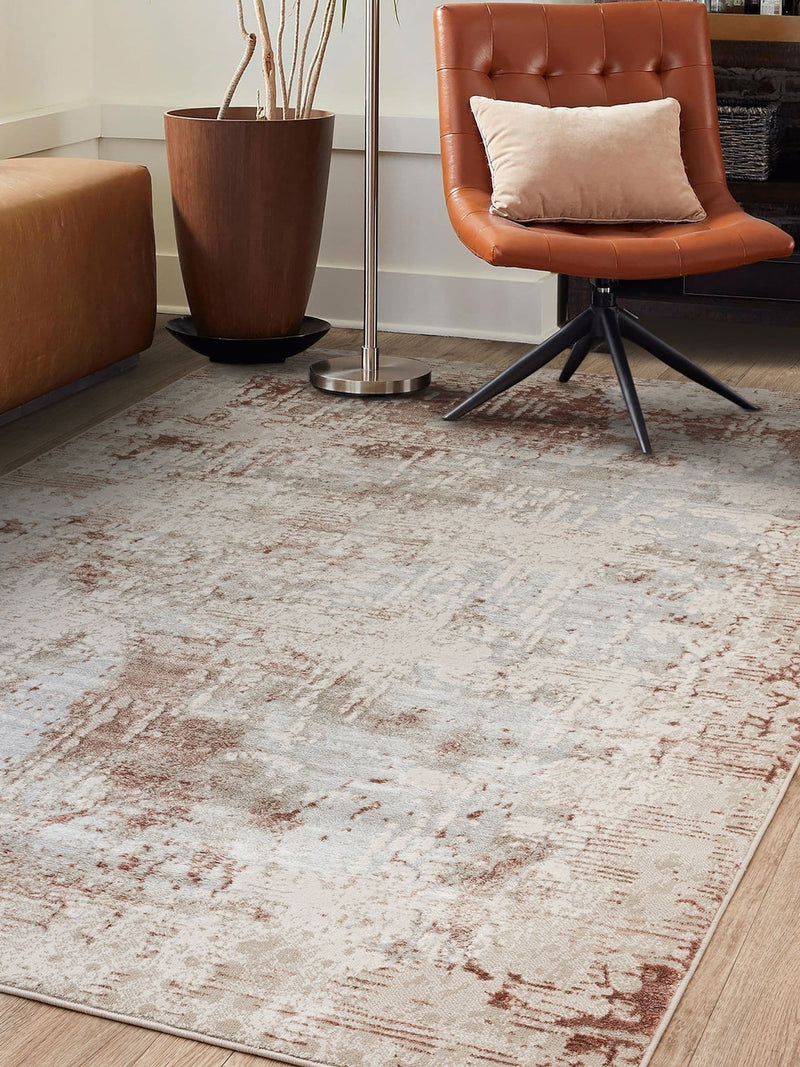 THE RUG EDIT Pink Ritz Absract Rug
