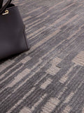 The Rug Edit Charcoal Axel Grid rug - British product