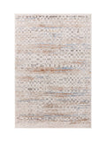 Rug Edit Metallic Miro Grid rug, imported from the UK