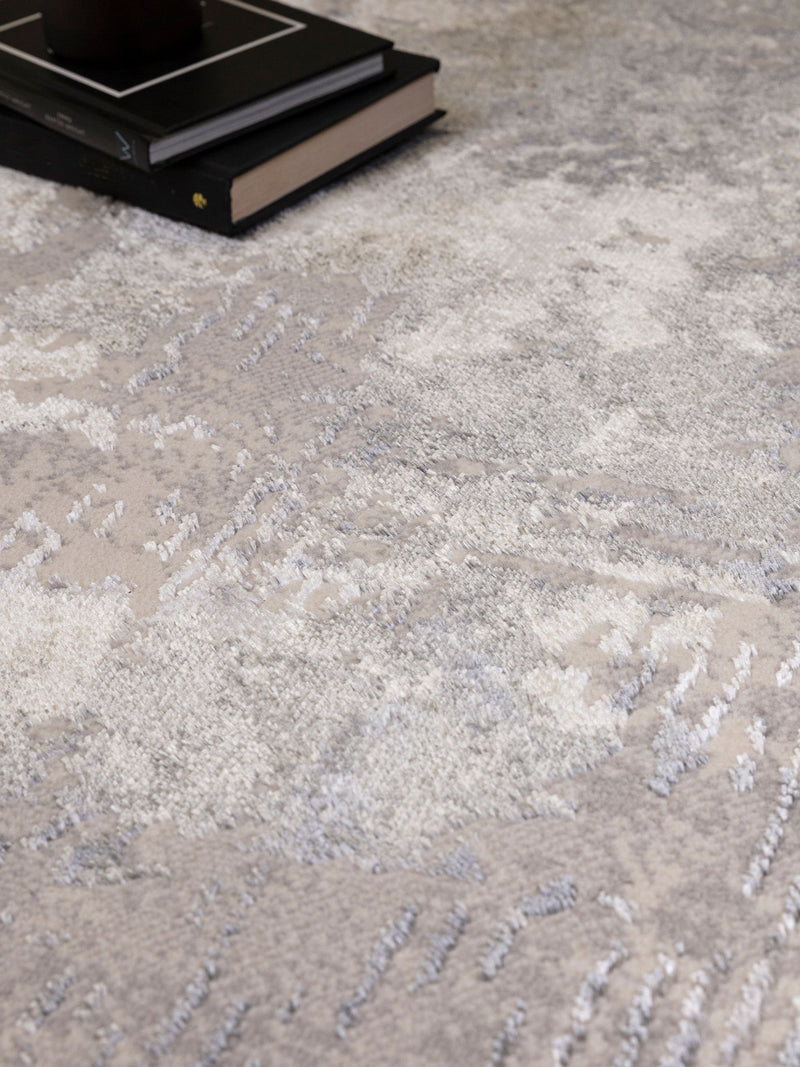 The Rug Edit Grey Ritz Abstract rug (British brand)