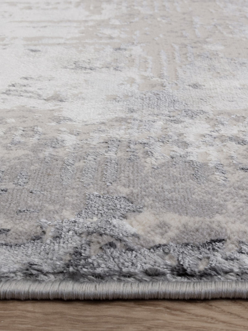 The Rug Edit Grey Ritz Abstract rug (British brand)