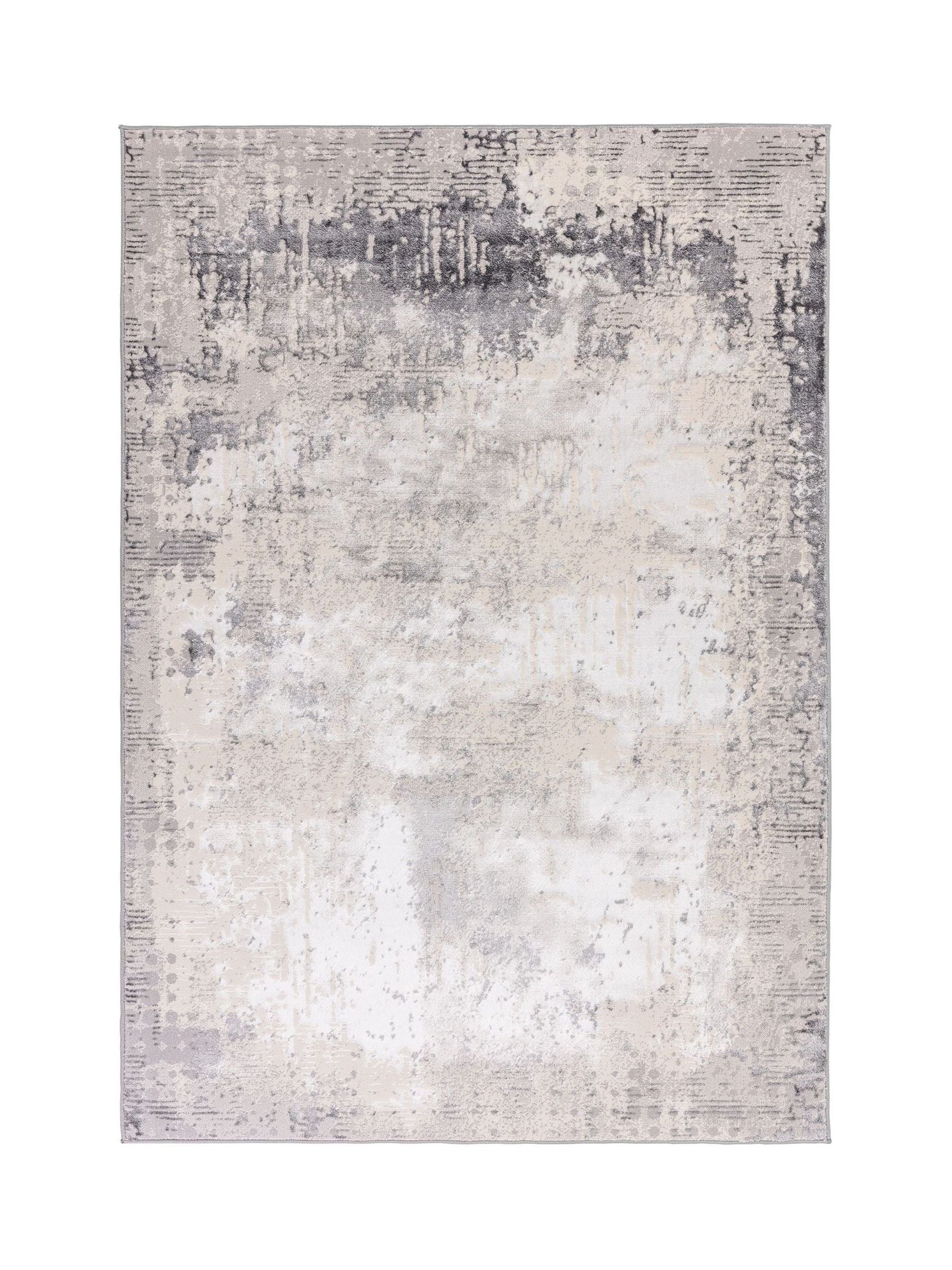 The Rug Edit Grey Ritz Abstract rug (British brand)