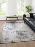 The Rug Edit Grey Ritz Abstract rug (British brand)