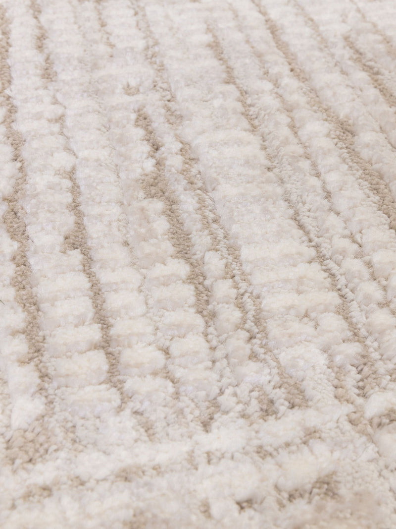 THE RUG EDIT cream Axel crosshatch rug, UK version