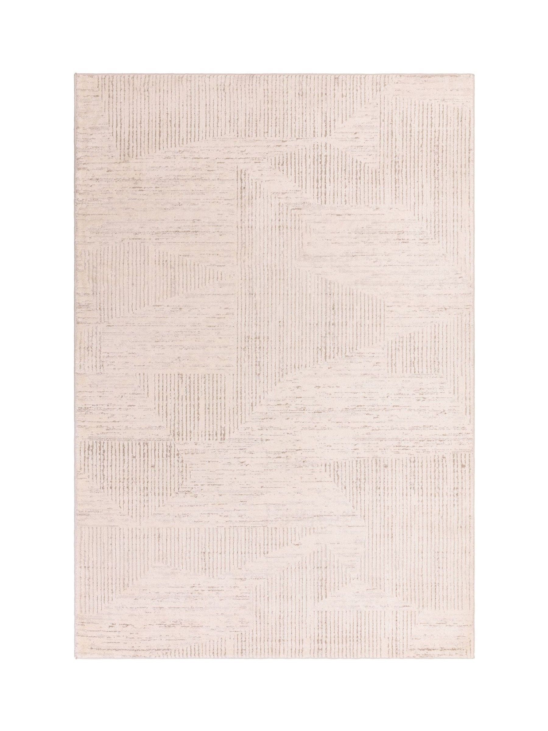 The Rug Edit Cream Axel Linear rug (British brand)