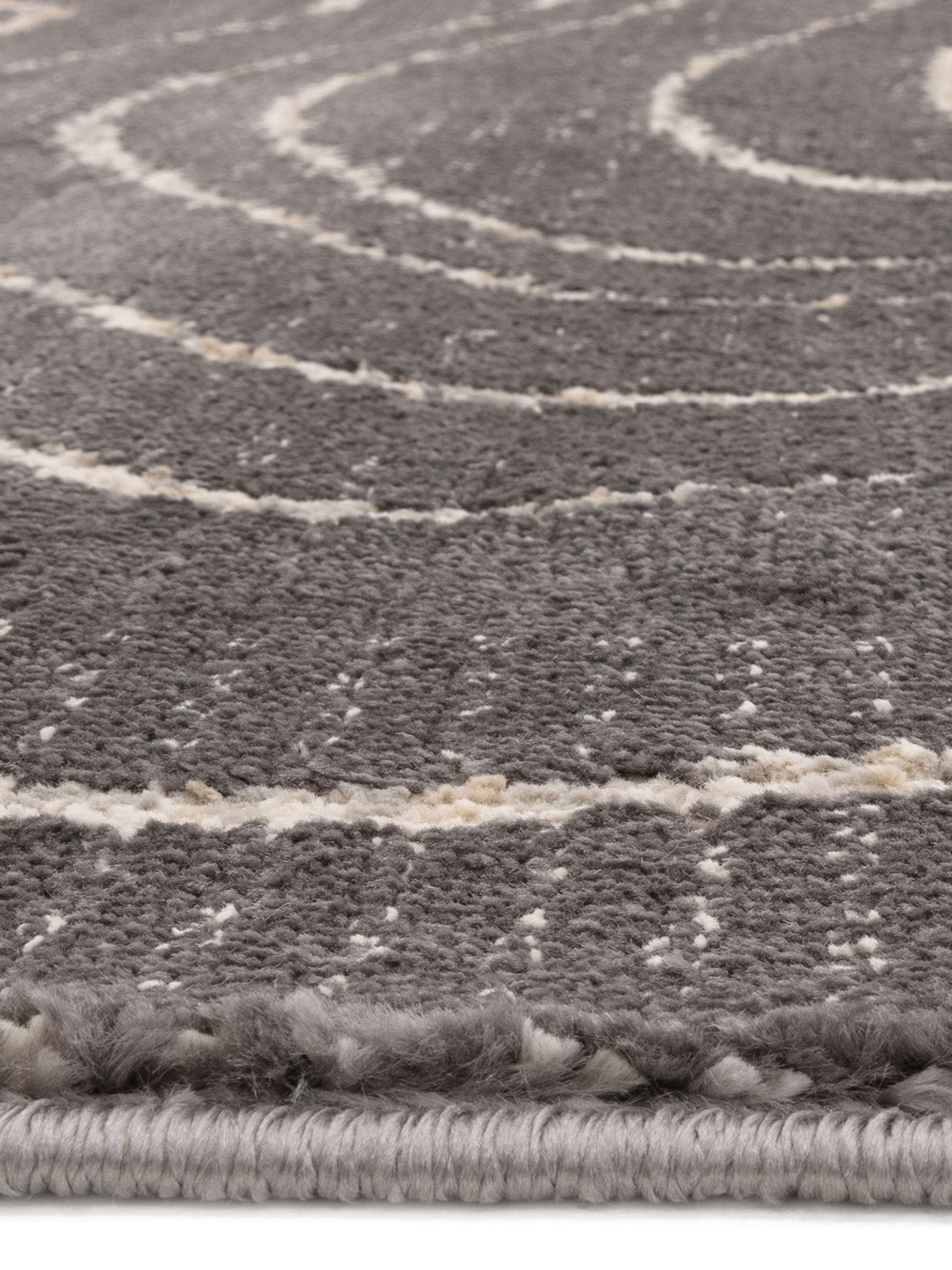 The Rug Edit Axel Wave rug in charcoal, UK version