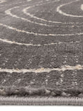 The Rug Edit Axel Wave rug in charcoal, UK version