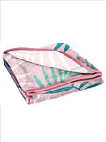 Disney pink Lilo & Stitch floral blanket 130x150 cm, UK version