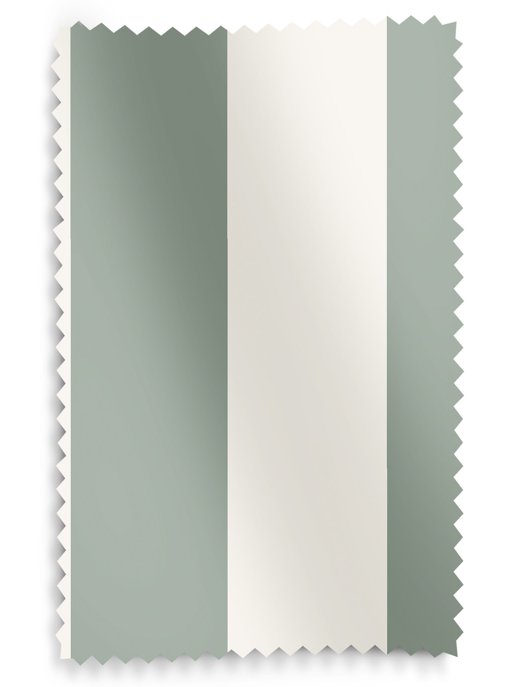 Cath Kidston sage green Canopy Stripe made-to-measure curtains, imported from the UK