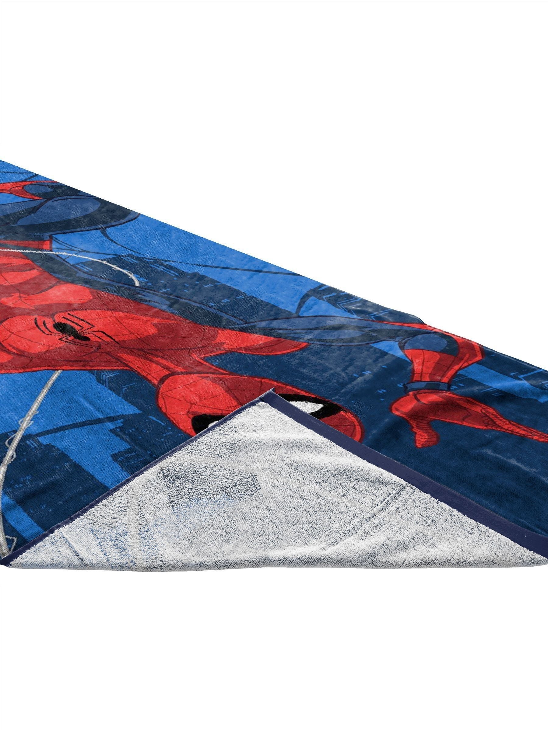 Spider-Man Blue Hi Neighbor beach towel 71x147 cm, UK version