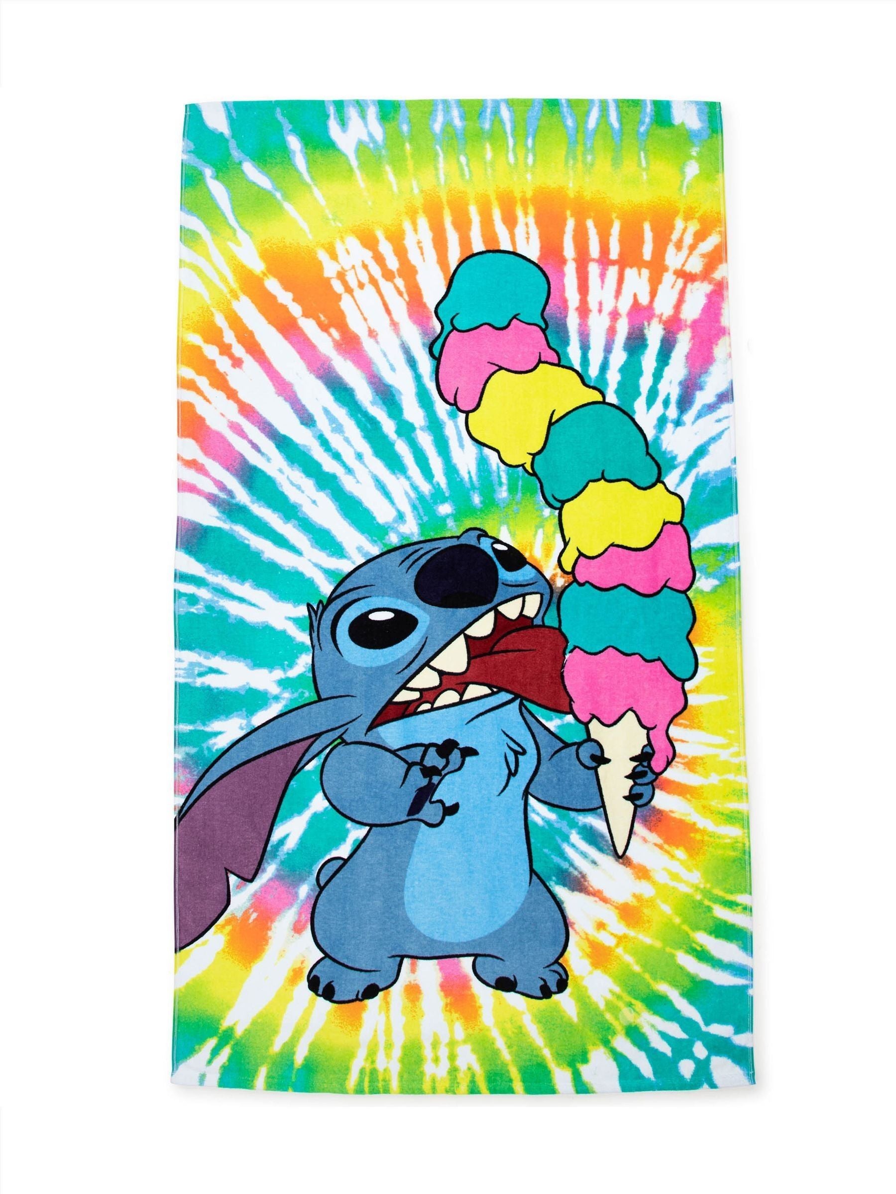 Disney Lilo & Stitch cotton blend beach towel, imported from the UK