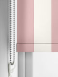 Cath Kidston pink canopy stripe roller blind (made to measure), UK version
