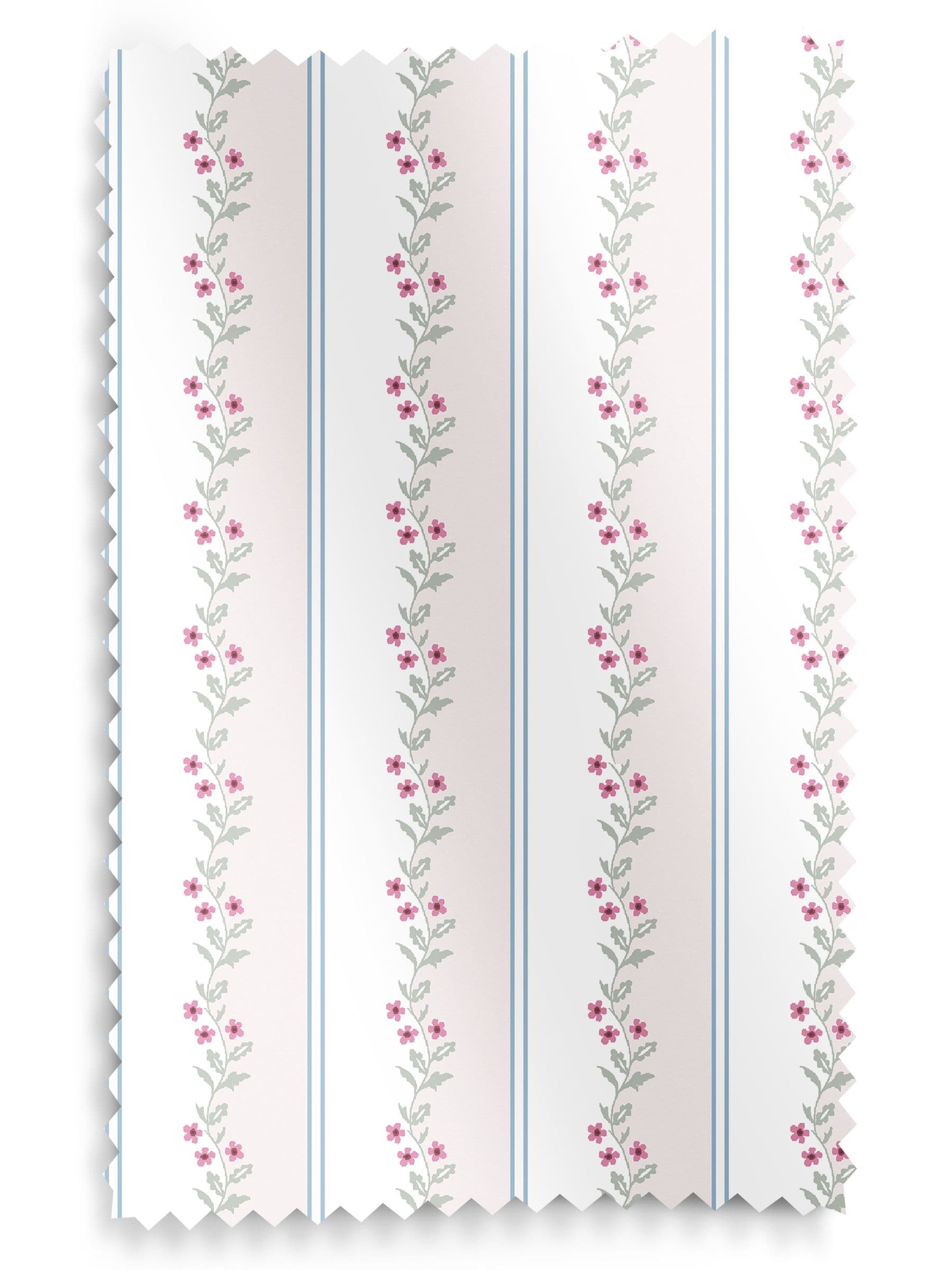 Cath Kidston cream ticking vine roller blind made to measure (British brand)