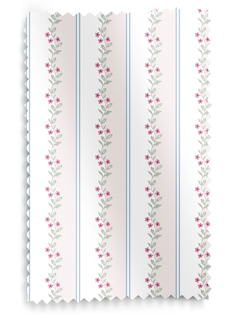 Cath Kidston cream ticking vine roller blind made to measure (British brand)
