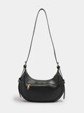 Yours black buckle shoulder bag - British product