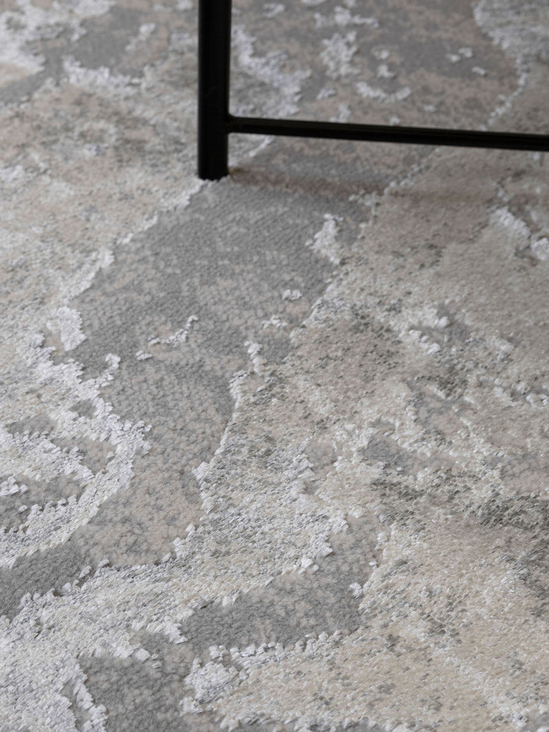 The Rug Edit grey Ritz marble rug, UK version