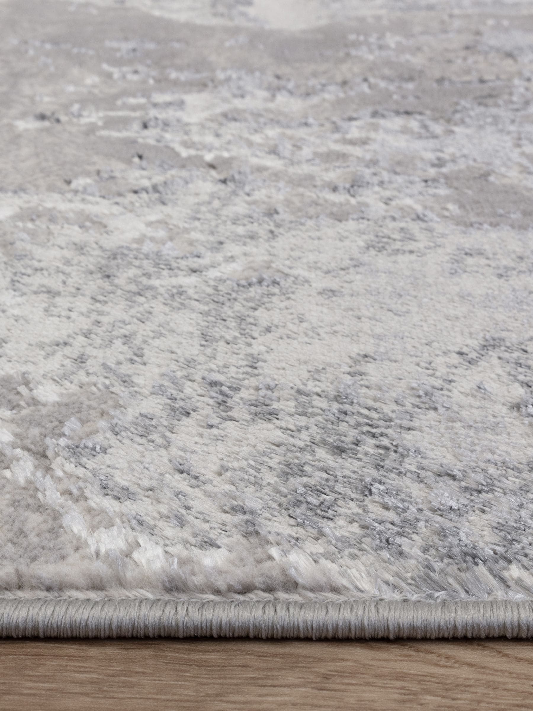 The Rug Edit grey Ritz marble rug, UK version