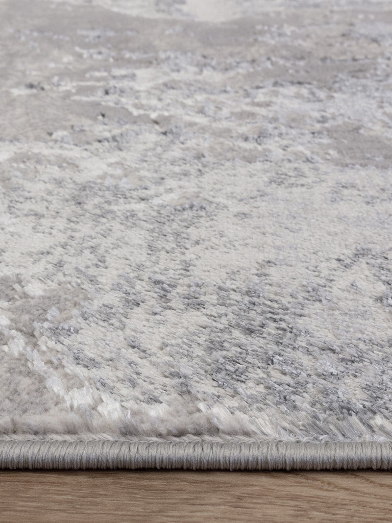 The Rug Edit grey Ritz marble rug, UK version