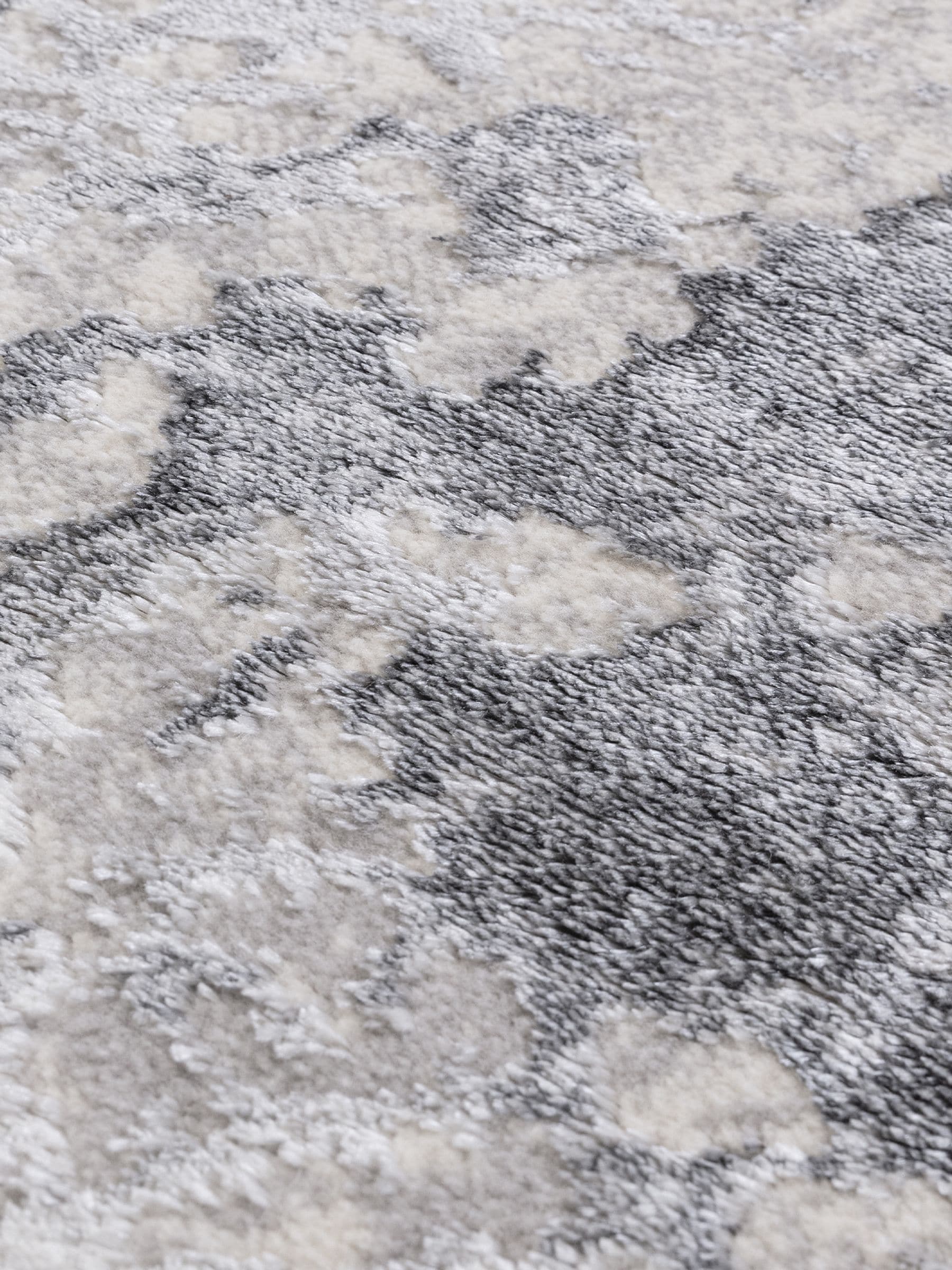 The Rug Edit grey Ritz marble rug, UK version