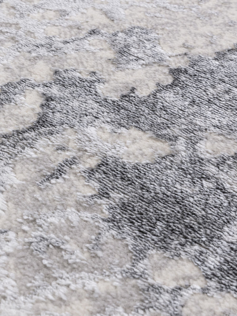The Rug Edit grey Ritz marble rug, UK version