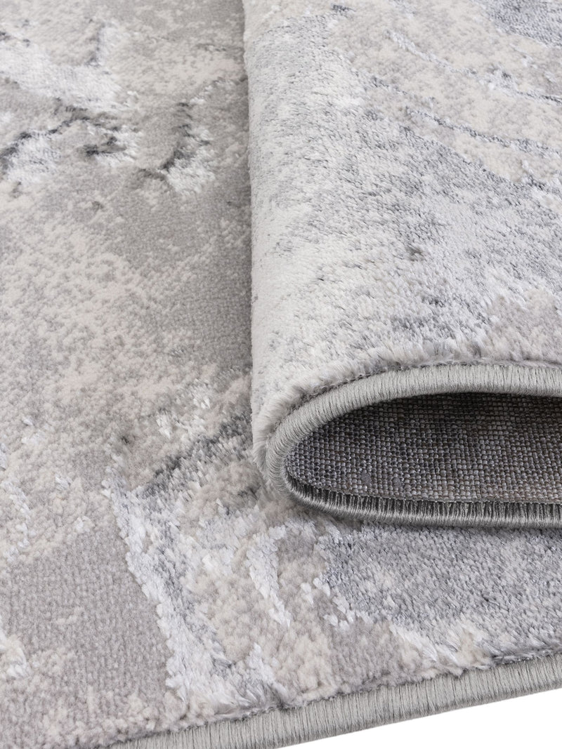 The Rug Edit grey Ritz marble rug, UK version