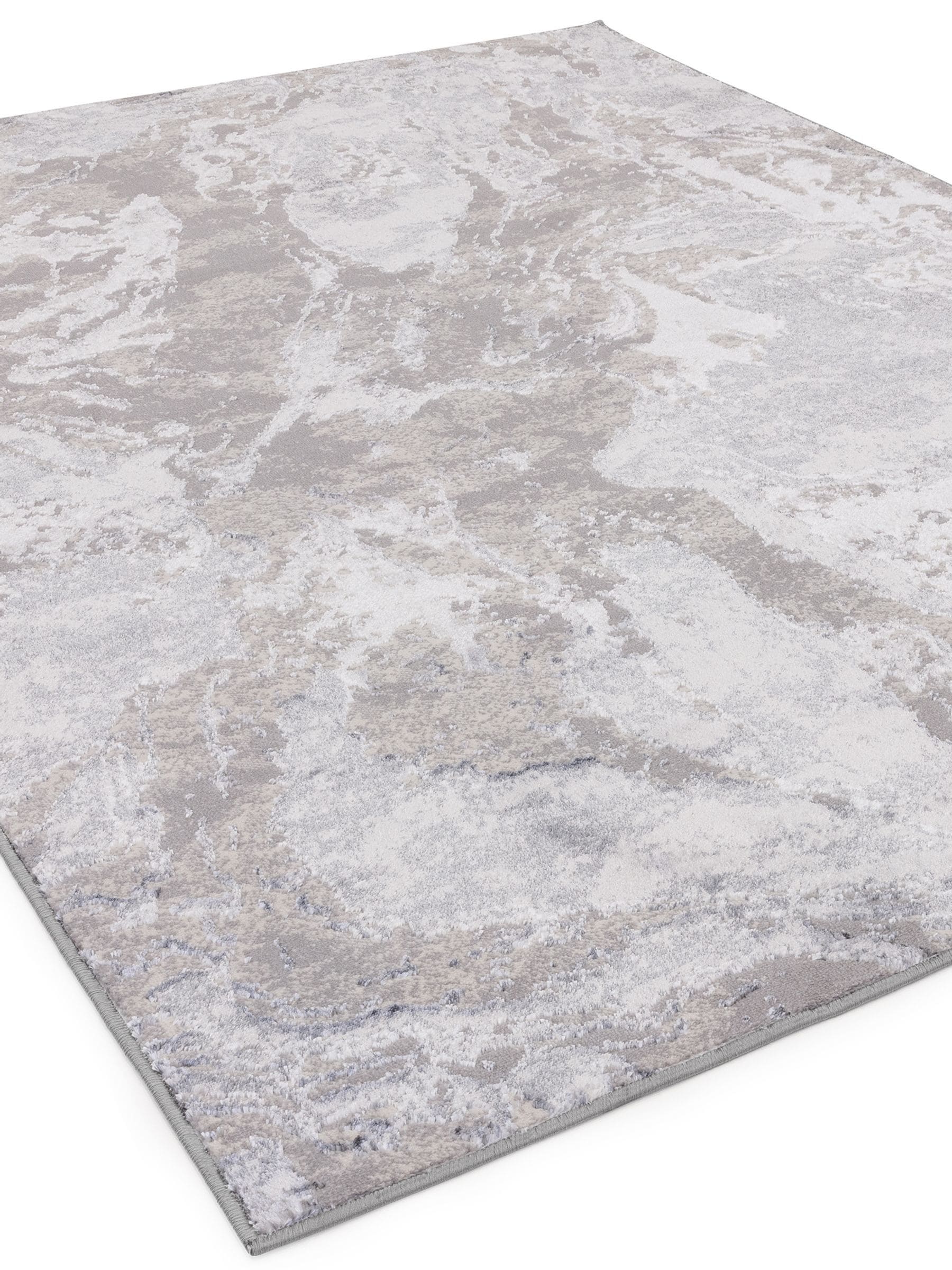 The Rug Edit grey Ritz marble rug, UK version