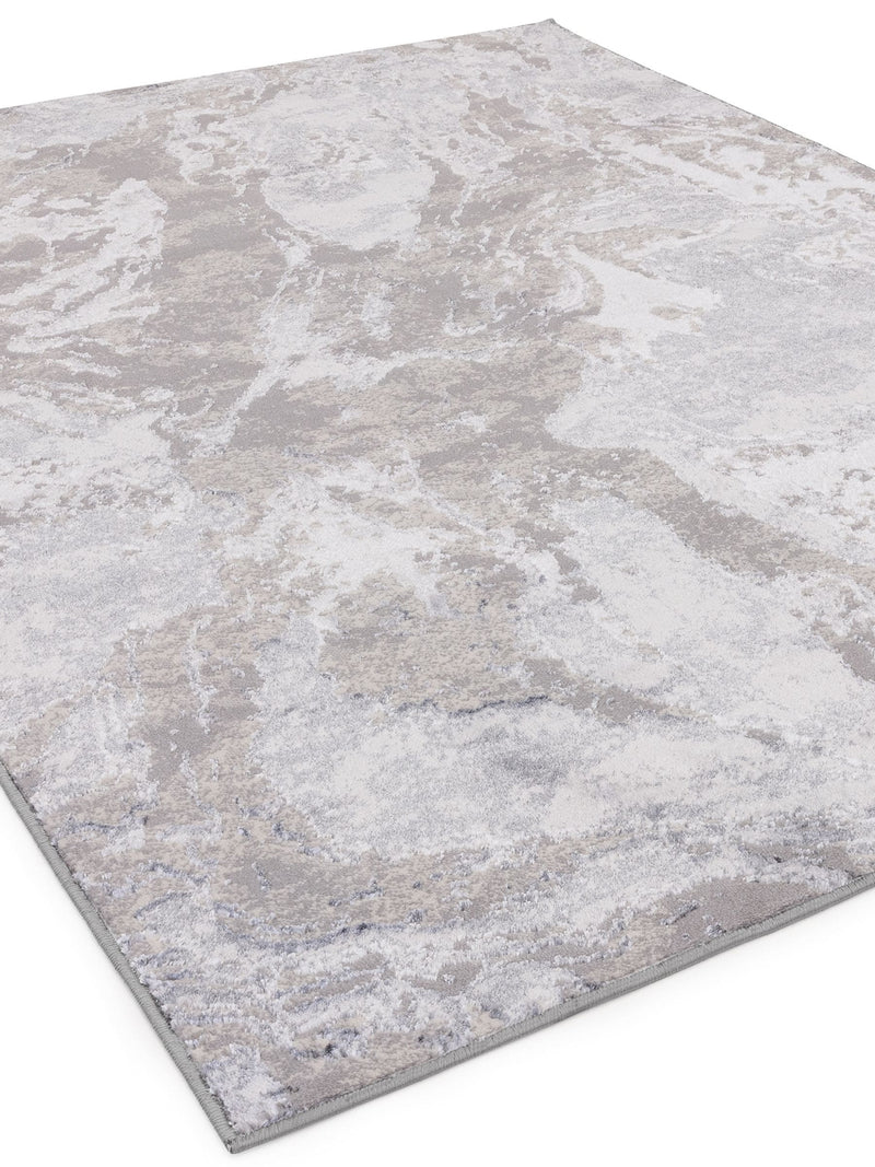 The Rug Edit grey Ritz marble rug, UK version
