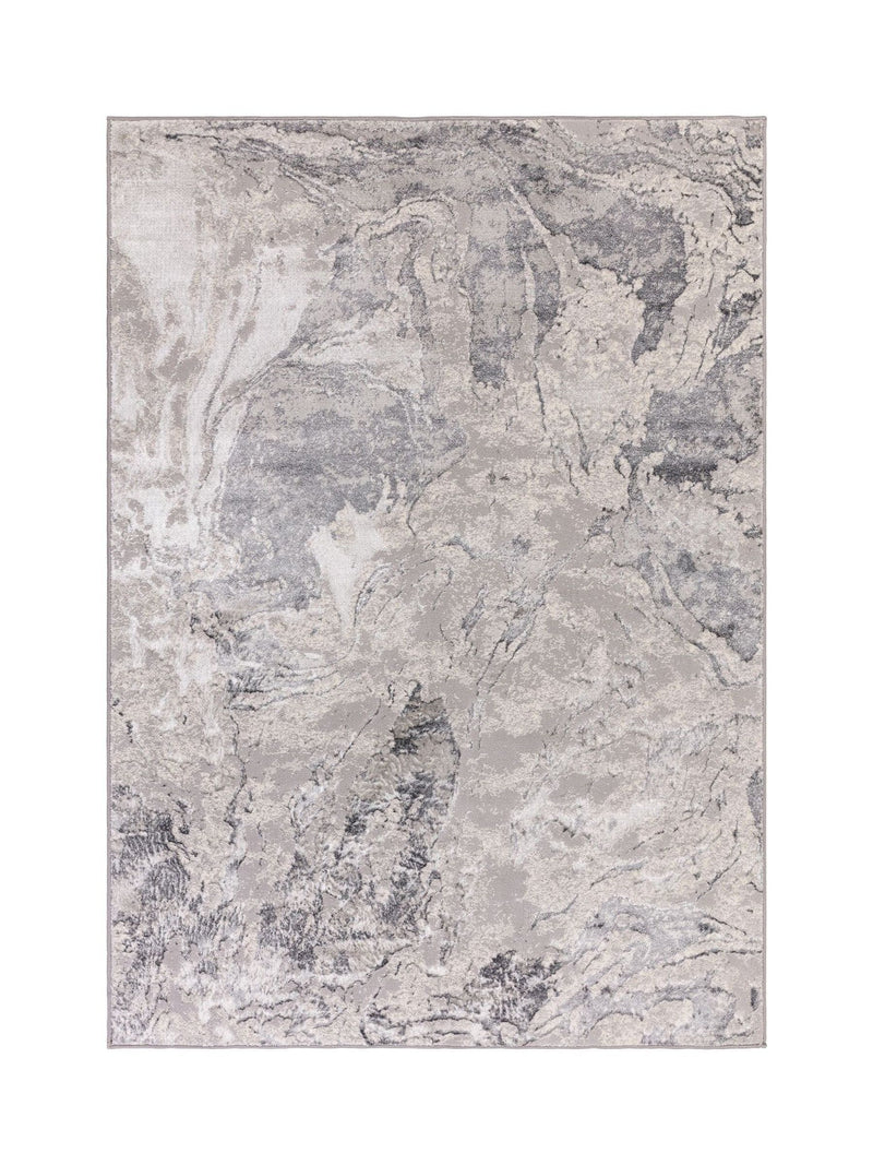 The Rug Edit grey Ritz marble rug, UK version