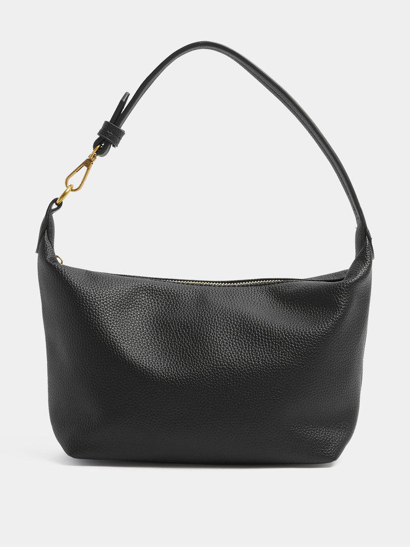 Yours Curve black button strap tote bag, UK version