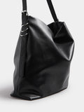 Yours Curve black faux leather shoulder bag, UK version