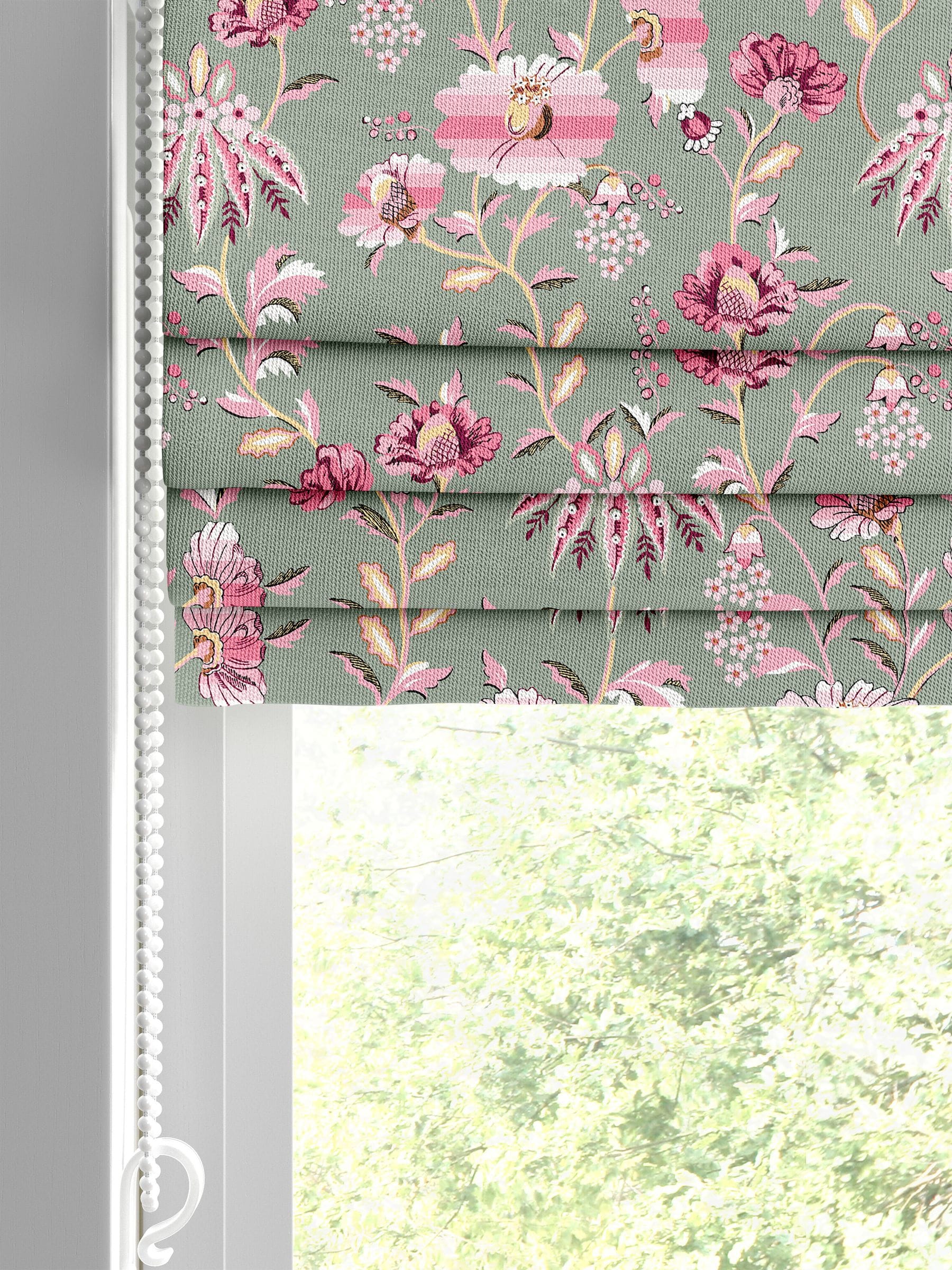 Cath Kidston sage green Friendship Gardens Roman blind, UK version
