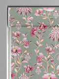 Cath Kidston sage green Friendship Gardens Roman blind, UK version
