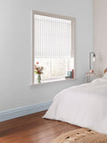 Cath Kidston Cream Ticking Vine Roman blind, imported from the UK